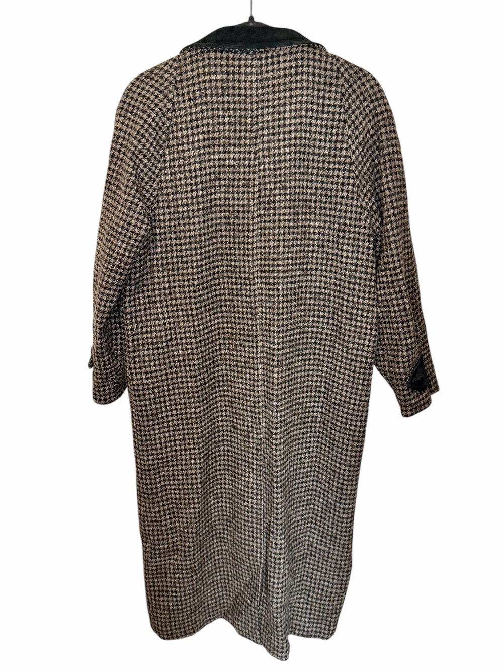 Vintage L.L. Bean Wool Houndstooth Jacket - Size SP - Picture 2 of 16